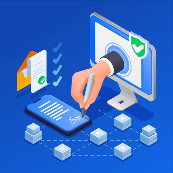 Online signature software